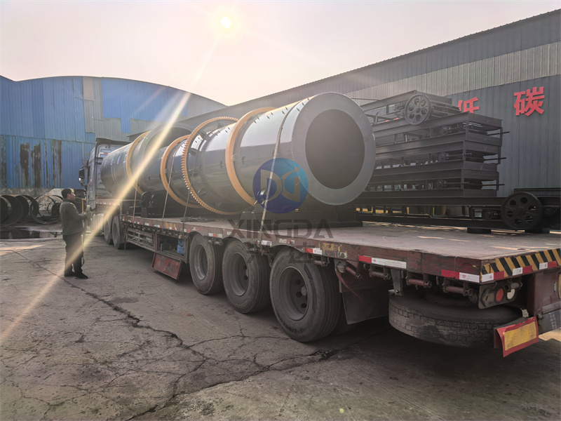 污泥有機(jī)肥生產(chǎn)線發(fā)貨現(xiàn)場(chǎng)